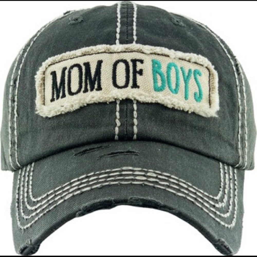 MOM OF BOYS VINTAGE BALLCAP